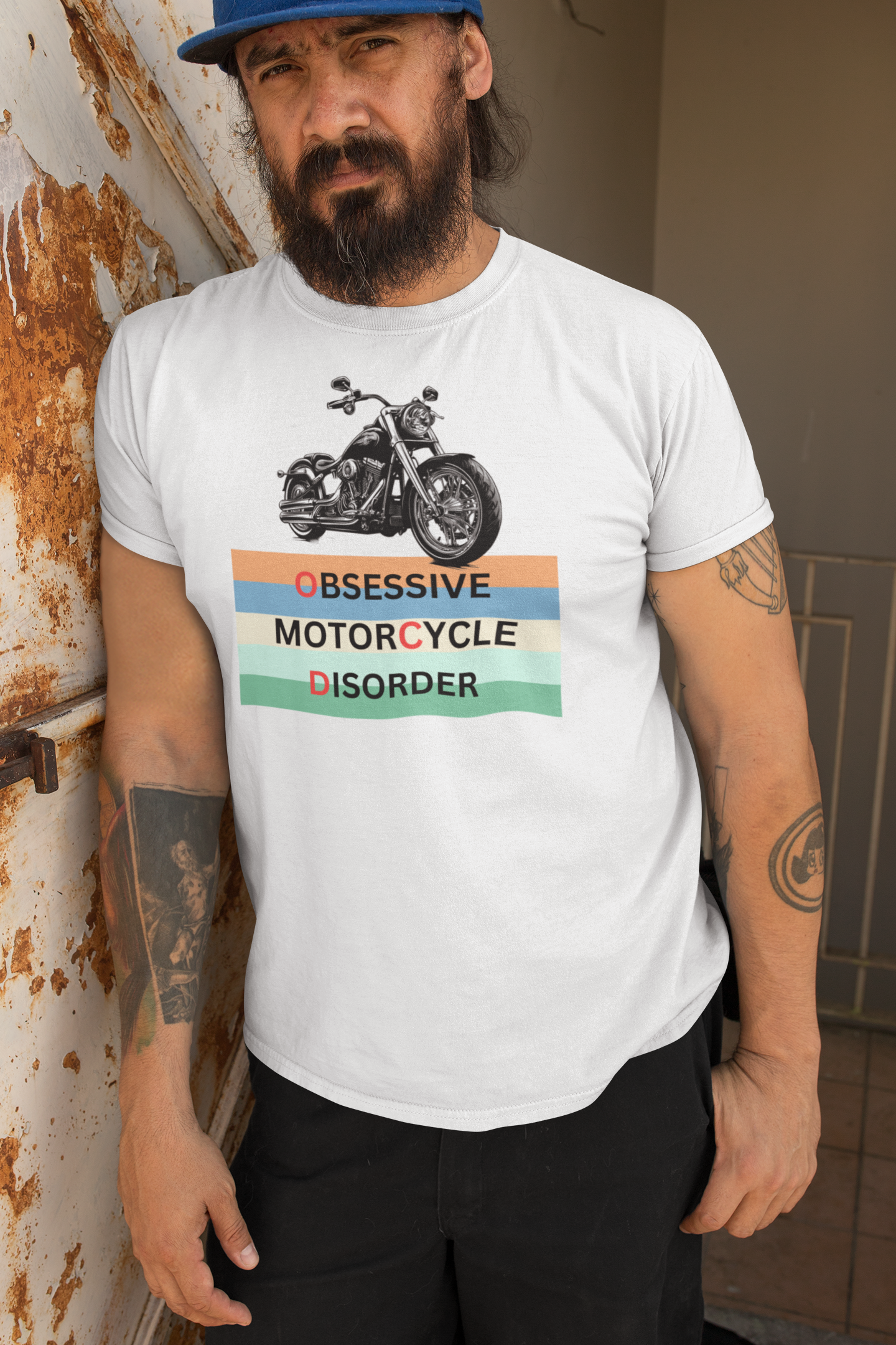 Bike lover White Round Neck T-Shirt