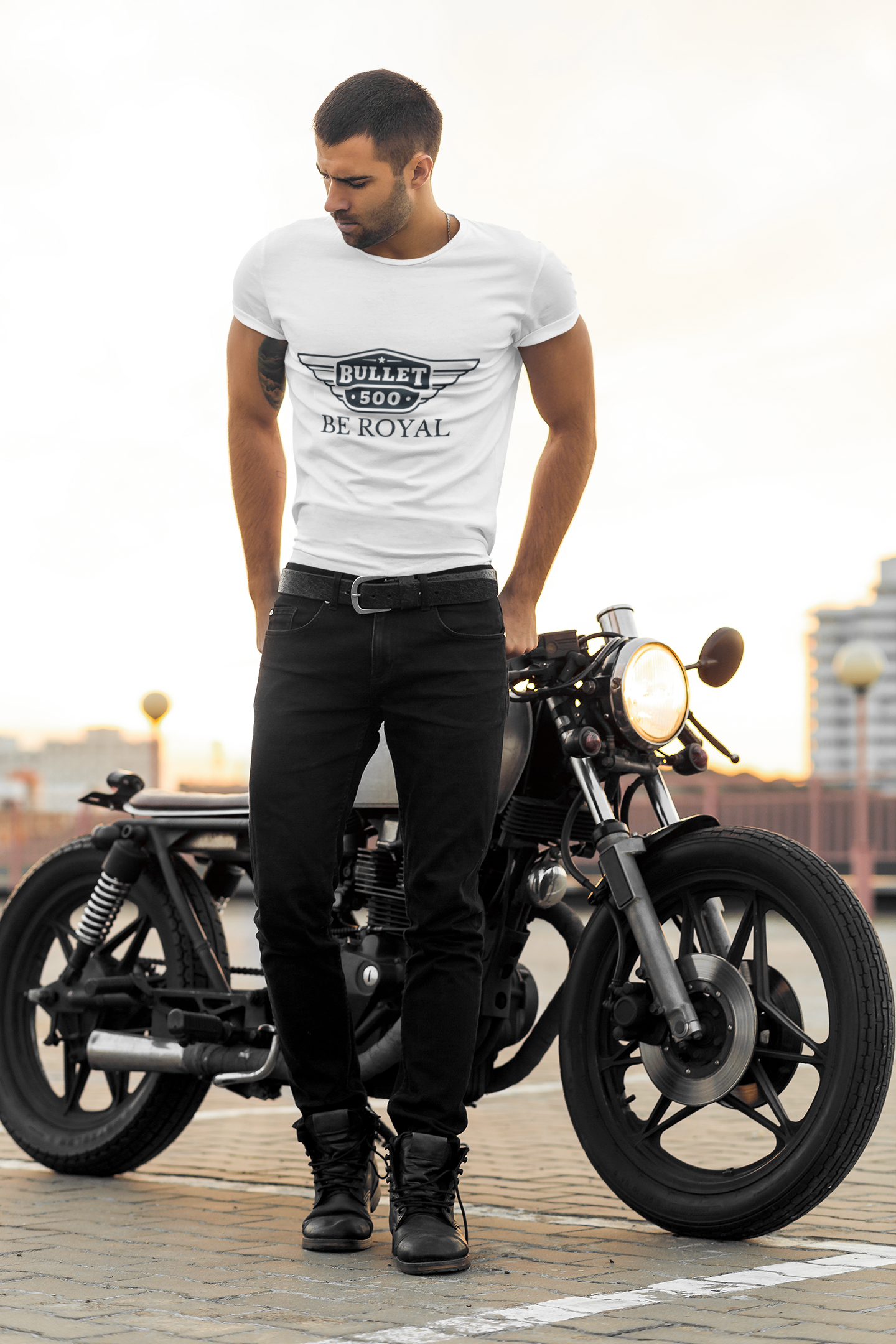 Be Royal with Bullet - T-shirt